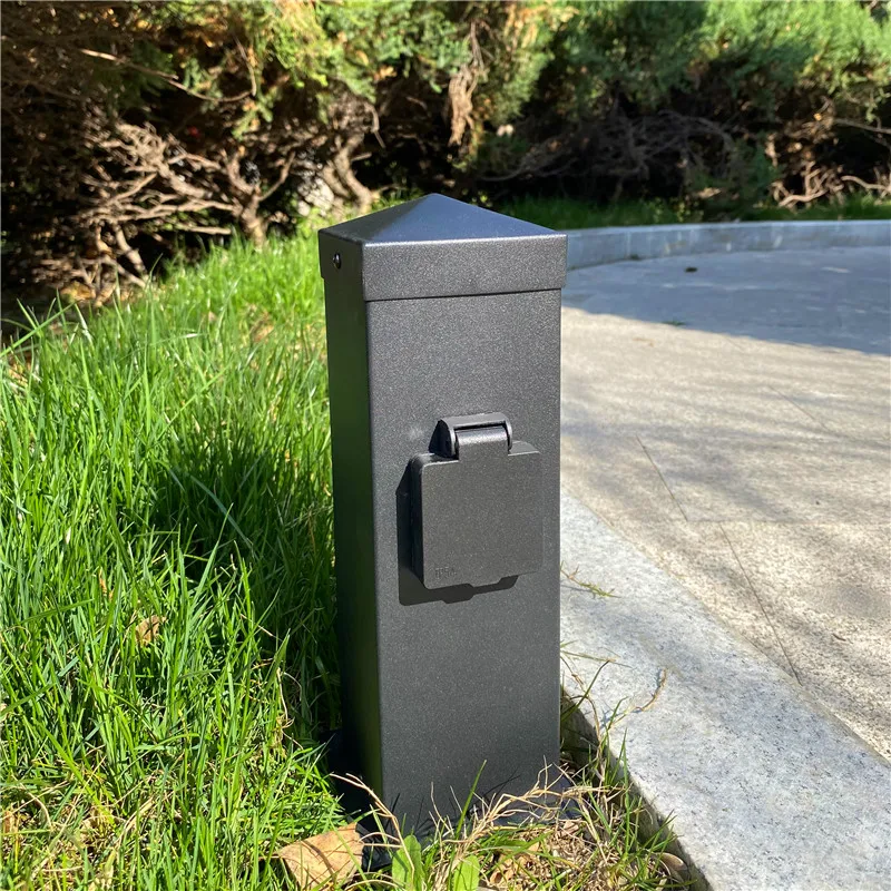 Outdoor Garden Outlet 2-Way Waterproof EU Sockets Stainless steel Energy Column Multiple Socket For Garden Décor Outdoor Socket
Outdoor Garden Outlet 2-Way Waterproof EU Sockets Stainless steel Energy Column Multiple Socket For Garden Décor Outdoor Socket
