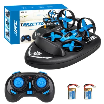 Mini 3 in1 RC Drone 2.4G 360 Degree Flips Roll Stunt Quadcopter Hovercraft Boat Airplane Vehicle Transportation Toys For Kids
Mini 3 in1 RC Drone 2.4G 360 Degree Flips Roll Stunt Quadcopter Hovercraft Boat Airplane Vehicle Transportation Toys For Kids