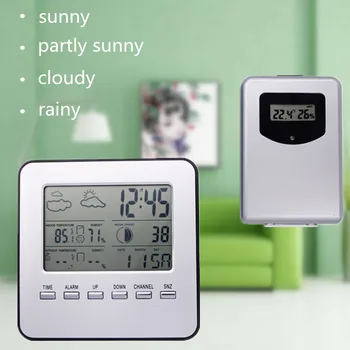Digital Home Wireless Weather Station Table Calendar Alarm Clock Temperature meter Thermometer Humidity Hygrometer 40%off
Digital Home Wireless Weather Station Table Calendar Alarm Clock Temperature meter Thermometer Humidity Hygrometer 40%off