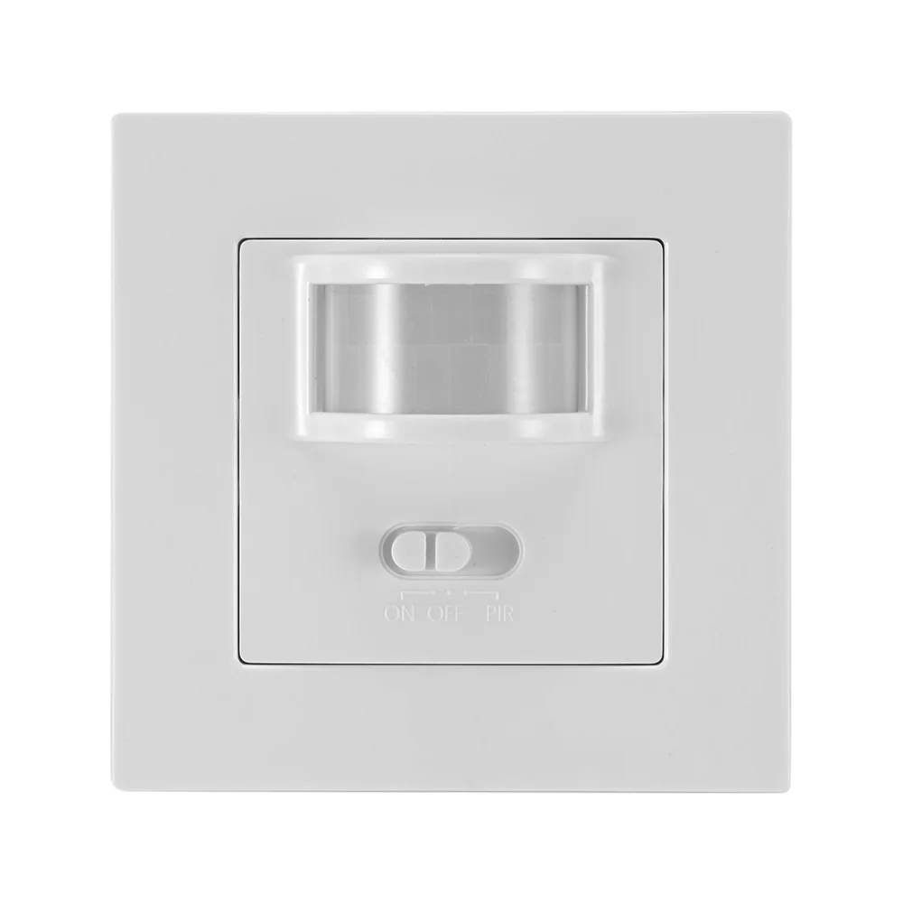 Motion Sensor Switch 140 Degree Infrared PIR Motion Sensor Recessed Wall Lamp Bulb Switch for LED Light AC 220V
Motion Sensor Switch 140 Degree Infrared PIR Motion Sensor Recessed Wall Lamp Bulb Switch for LED Light AC 220V
