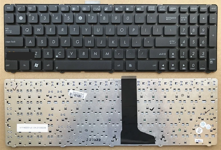 Новая клавиатура US для ноутбука Asus U52 U52F U53 U53F U53Jc U53S U56 U56E V111462DS1 | Компьютеры и офис
