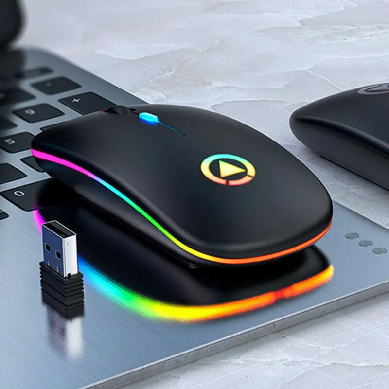 Silent LED Backlit Mice USB Optical Ergonomic Gaming Mouse Rechargeable Mouse Wireless PC Computer Mouse Gamer Mouse For Laptop
Silent LED Backlit Mice USB Optical Ergonomic Gaming Mouse Rechargeable Mouse Wireless PC Computer Mouse Gamer Mouse For Laptop