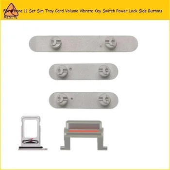 10Pcs/Lot New Set Housing Sim Card Tray Slot Holder For iPhone 11 Volume Vibrate Key Switch Power Lock Side Buttons Repair Parts
10Pcs/Lot New Set Housing Sim Card Tray Slot Holder For iPhone 11 Volume Vibrate Key Switch Power Lock Side Buttons Repair Parts