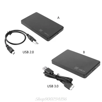 2.5 Inch HDD SSD Case Sata to USB 3.0/2.0 Hard Drive Box Enclosure Adapter Jy27 20 Dropship
2.5 Inch HDD SSD Case Sata to USB 3.0/2.0 Hard Drive Box Enclosure Adapter Jy27 20 Dropship