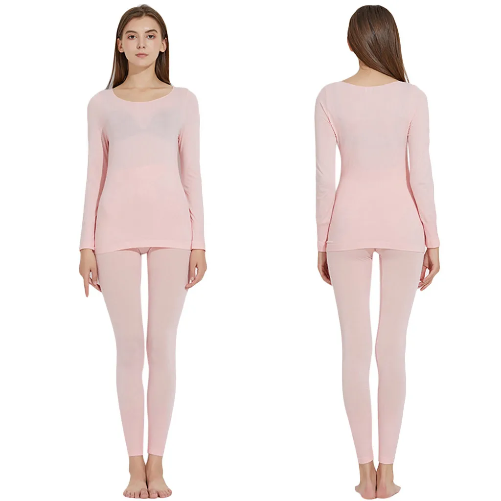 Winter Warm Women Suit Seamless Elastic Thermal Inner Wear Solid Thermal Underwear For Women Roupas quentes Ropa abrigada 12.13
Winter Warm Women Suit Seamless Elastic Thermal Inner Wear Solid Thermal Underwear For Women Roupas quentes Ropa abrigada 12.13