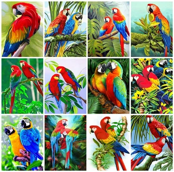 HUACAN Full Square Diamond Painting Parrot Diamond Embroidery Mosaic Sale Animal Handicraft Home Decor
HUACAN Full Square Diamond Painting Parrot Diamond Embroidery Mosaic Sale Animal Handicraft Home Decor