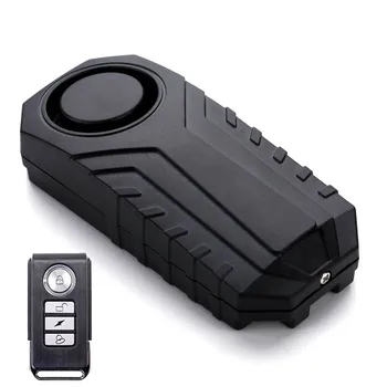 113dB Wireless Alarm Anti-Theft Vibration Motorcycle Bicycle Door/ Window Waterproof Security Sensors Bike Alarm with Remote
113dB Wireless Alarm Anti-Theft Vibration Motorcycle Bicycle Door/ Window Waterproof Security Sensors Bike Alarm with Remote