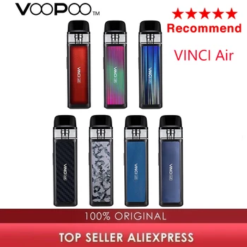 Newest Original VOOPOO VINCI AIR Pod Vape Kit with 900mAh Battery 4ml Pod & PnP Coil Pod System Voopoo Vinci vs Vinci X / PM80
Newest Original VOOPOO VINCI AIR Pod Vape Kit with 900mAh Battery 4ml Pod & PnP Coil Pod System Voopoo Vinci vs Vinci X / PM80