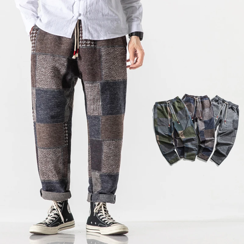 New Men's Casual Harem Pants Oversize Streetwear Men Jogger Sweatpants Elastic Waist Trousers Woman Vintage Jogging Pants 5XL
New Men's Casual Harem Pants Oversize Streetwear Men Jogger Sweatpants Elastic Waist Trousers Woman Vintage Jogging Pants 5XL