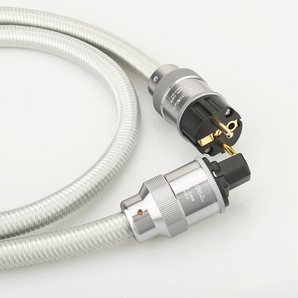 KRELL High Quality Pure Copper CRYO-156 Power Plug HIFI EU Schuko AC power cable 2.0 M HIFI Power Cable
KRELL High Quality Pure Copper CRYO-156 Power Plug HIFI EU Schuko AC power cable 2.0 M HIFI Power Cable