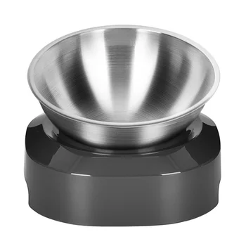 1pc Stainless Steel Durable Pet Food Container Cat Food Bowl 
1pc Stainless Steel Durable Pet Food Container Cat Food Bowl