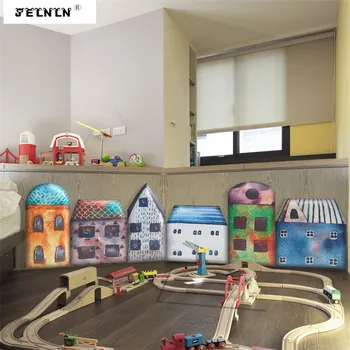 Cartoon house pattern baby and kids room soft baggage tatami wall fence kindergarten parent-child center crash wall sticker
Cartoon house pattern baby and kids room soft baggage tatami wall fence kindergarten parent-child center crash wall sticker