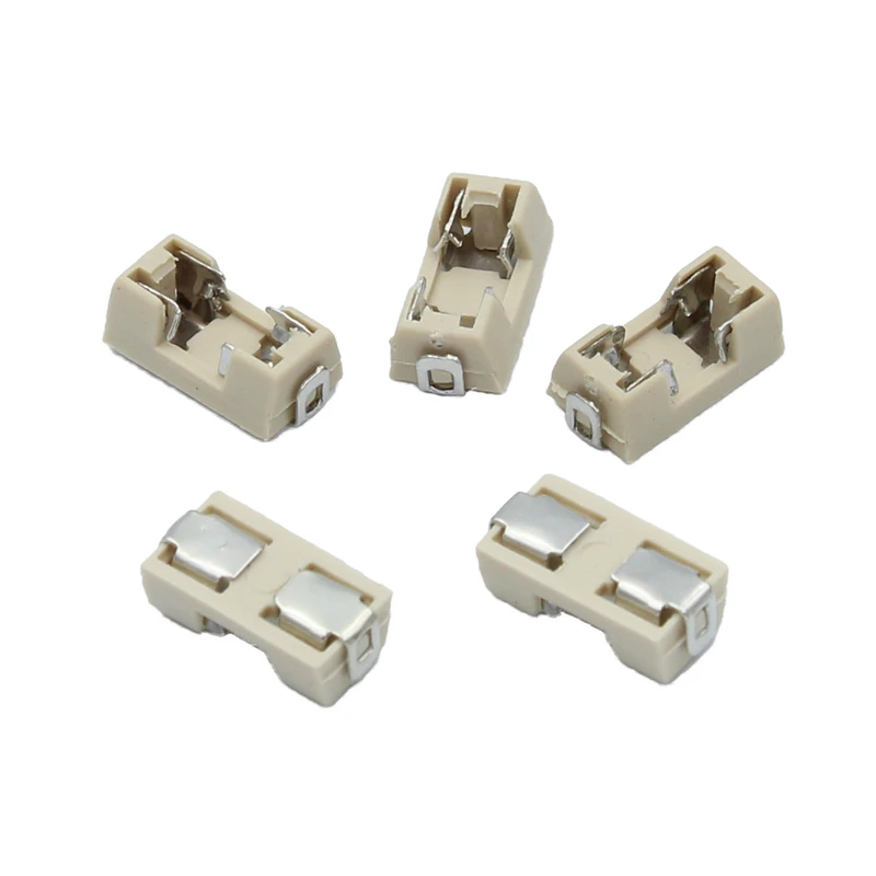 20PCS/LOT 1808 SMD fuse holder Socket fuse box base transposon 6.1x2.69mm temperature Plastic Shell portafusibili
20PCS/LOT 1808 SMD fuse holder Socket fuse box base transposon 6.1x2.69mm temperature Plastic Shell portafusibili