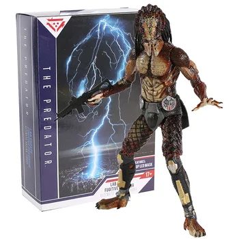 NECA The Predator 2018 Lab Escape Fugitive Predator Ultimate Action Figure with Light-Up LED Mask
NECA The Predator 2018 Lab Escape Fugitive Predator Ultimate Action Figure with Light-Up LED Mask