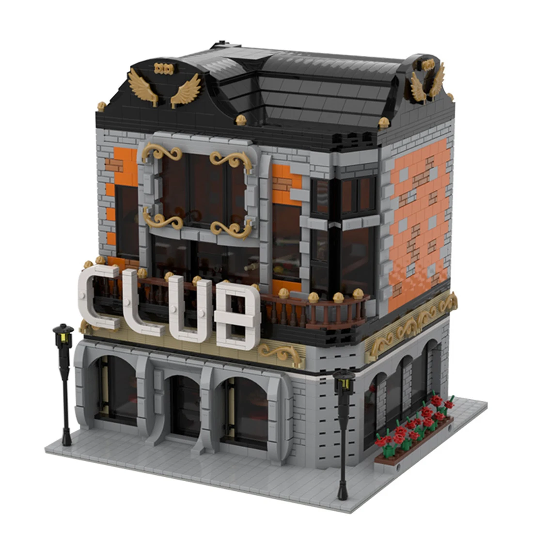 3699Pcs MOC City Views Modular Club Bricks Model DIY Small Particle Assembly Building Block Stem Toy Gift Decor
3699Pcs MOC City Views Modular Club Bricks Model DIY Small Particle Assembly Building Block Stem Toy Gift Decor