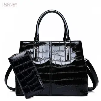 2 Sets Totes Fashion Women bag Designer Composite Stone pattern Handbag Leather Handbags Classic Simple Shoulder Bag For Lady
2 Sets Totes Fashion Women bag Designer Composite Stone pattern Handbag Leather Handbags Classic Simple Shoulder Bag For Lady