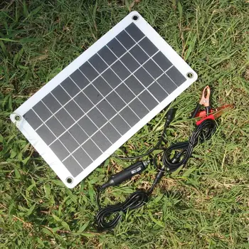 BUHESHUI 12V 8w Solar Cell Transparent Semi-flexible Polycrystalline DIY Solar panel Module Outdoor Connector DC charger 
BUHESHUI 12V 8w Solar Cell Transparent Semi-flexible Polycrystalline DIY Solar panel Module Outdoor Connector DC charger