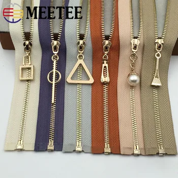 Meetee 60cm Open-End Metal Zippers Auto Lock New Zipper For Sewing Spring Autumn Clothes Diy Clothing Accessories
Meetee 60cm Open-End Metal Zippers Auto Lock New Zipper For Sewing Spring Autumn Clothes Diy Clothing Accessories