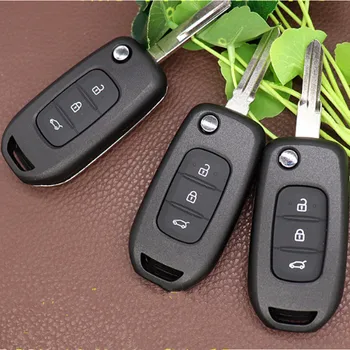 DAKATU For Renault XP Kadjar Megan 3 Button Folding Flip Car Key Case Replacement Remote Key Shell Auto Flip Key Cover
DAKATU For Renault XP Kadjar Megan 3 Button Folding Flip Car Key Case Replacement Remote Key Shell Auto Flip Key Cover