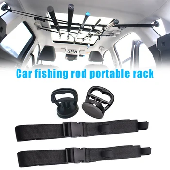 New 2 Pcs Vehicle Fishing Rod Holder Belt Strap Carrier Adjustable Portable for Car
New 2 Pcs Vehicle Fishing Rod Holder Belt Strap Carrier Adjustable Portable for Car