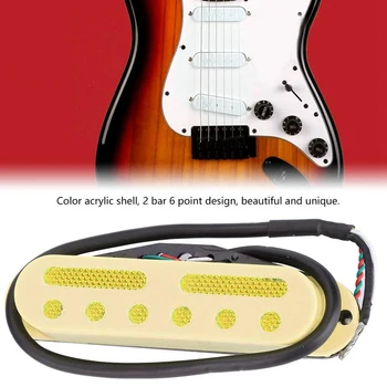 Guitar Pickup Guitar Single Coil Pickup Neck Middle Bridge Pickup Kit Pickup with Frame Guitar Parts Guitar Accessory Musical In
Guitar Pickup Guitar Single Coil Pickup Neck Middle Bridge Pickup Kit Pickup with Frame Guitar Parts Guitar Accessory Musical In