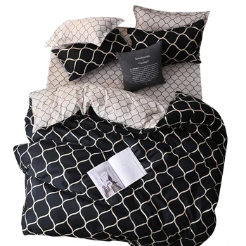 Brief Modern Solid Printed Duvet Cover sets High Quality Home Bedding set 2/3/4pcs Black White Marble Quilt Covers 200x200cm
Brief Modern Solid Printed Duvet Cover sets High Quality Home Bedding set 2/3/4pcs Black White Marble Quilt Covers 200x200cm