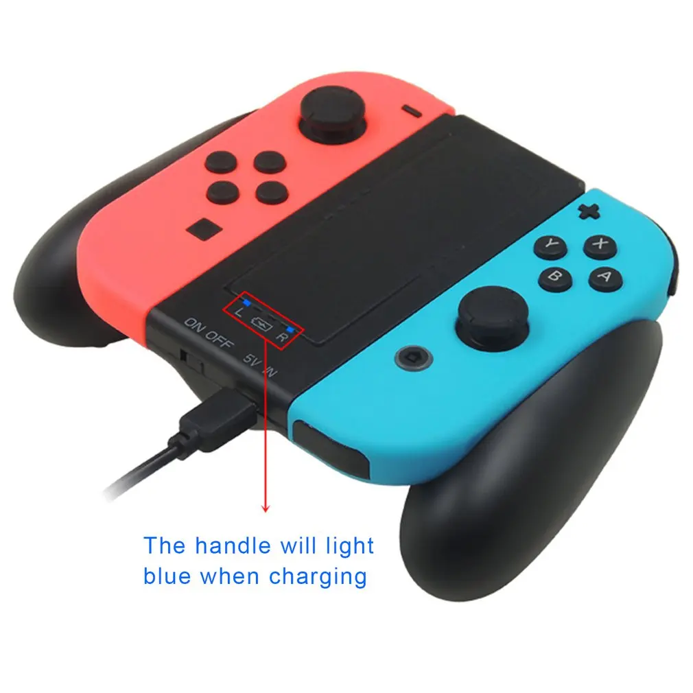 HB-S005 2000mha Controller Grip Charger Switch Joy-con Game Handles for Nintend for Nintendo ONLENY Piece 0.18kg (0.40lb.)
HB-S005 2000mha Controller Grip Charger Switch Joy-con Game Handles for Nintend for Nintendo ONLENY Piece 0.18kg (0.40lb.)