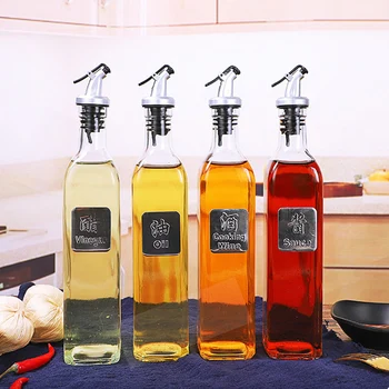 1pc 250ml Kitchenware Glass Oil Can Vinegar Bottle Condiment Bottle Glass Oil Bottle Glass Sauce Bottle
1pc 250ml Kitchenware Glass Oil Can Vinegar Bottle Condiment Bottle Glass Oil Bottle Glass Sauce Bottle