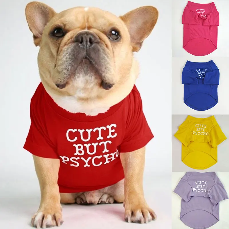 Pure Cotton French Bulldog T-Shirt Elastic Bottoming Cat Shirt Multiple Size Clothes for Yorkshire Chihuahua Pet Soft Costume
Pure Cotton French Bulldog T-Shirt Elastic Bottoming Cat Shirt Multiple Size Clothes for Yorkshire Chihuahua Pet Soft Costume