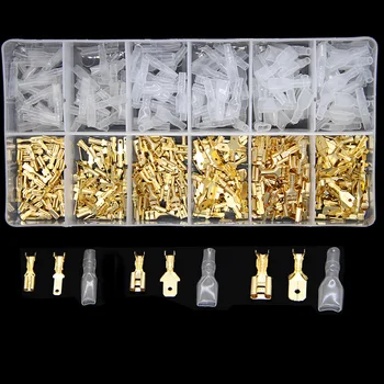 450PCS 2.8/4.8/6.3mm Female Male Wire Connector Electrical Crimp Terminals Spade auto Connectors With Insulated Sheath Kit
450PCS 2.8/4.8/6.3mm Female Male Wire Connector Electrical Crimp Terminals Spade auto Connectors With Insulated Sheath Kit