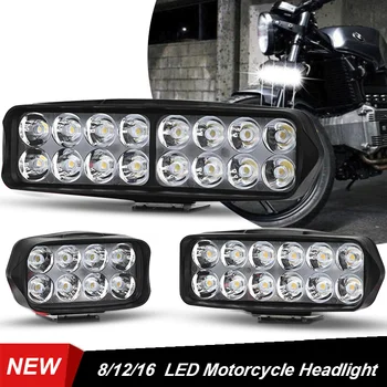 1 Pair 8/12/15/16LED Motorcycle Headlight Spot Light Fog Driving Lamp & Switch White High Quality And Brand New Headlight
1 Pair 8/12/15/16LED Motorcycle Headlight Spot Light Fog Driving Lamp & Switch White High Quality And Brand New Headlight