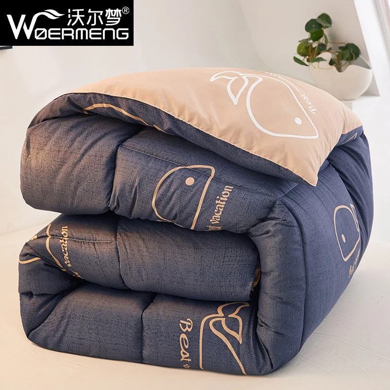 Cute Cartoon Style Winter Comforter Soft Ande Warm Quilted Quilt AB Side Patchwork Quilts Winter Thick Comforter 1-5kg Weight
Cute Cartoon Style Winter Comforter Soft Ande Warm Quilted Quilt AB Side Patchwork Quilts Winter Thick Comforter 1-5kg Weight
