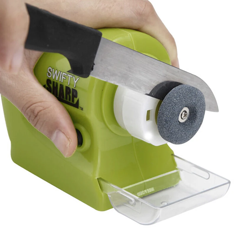 Professional Electric Knife Sharpener Swifty Sharp Motorized Knife Sharpener Rotating Sharpening Stone Sharpening Tool
Professional Electric Knife Sharpener Swifty Sharp Motorized Knife Sharpener Rotating Sharpening Stone Sharpening Tool