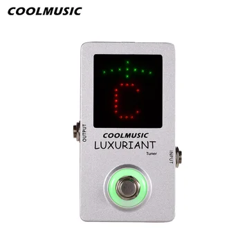 COOLMUSIC Chromatic Tuner Pedal Aluminum Alloy Shell True Bypass Low Noise Output Large LED Display
COOLMUSIC Chromatic Tuner Pedal Aluminum Alloy Shell True Bypass Low Noise Output Large LED Display