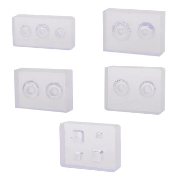 2020 New 5 Pcs/set Crystal UV Resin Beads Cubes Epoxy Gel Mold with Holes DIY Handmade Pendant Jewelry Making Molds
2020 New 5 Pcs/set Crystal UV Resin Beads Cubes Epoxy Gel Mold with Holes DIY Handmade Pendant Jewelry Making Molds