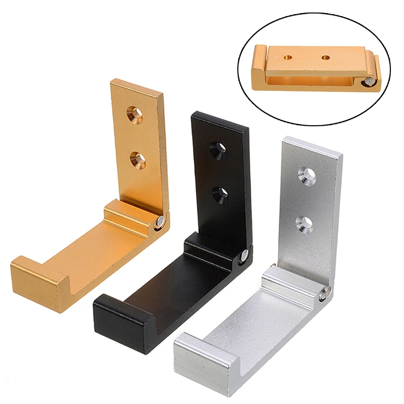 Foldable Wall Mount Headphones Headset Holder Aluminum Alloy Wall Hanger Hook Earphone Stand Accessories
Foldable Wall Mount Headphones Headset Holder Aluminum Alloy Wall Hanger Hook Earphone Stand Accessories