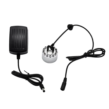 Fashion Ultrasonic Mist Maker Fogger Water Fountain Pond Atomizer Air Humidifier 12 LED With Adapter HC010-S1-16
Fashion Ultrasonic Mist Maker Fogger Water Fountain Pond Atomizer Air Humidifier 12 LED With Adapter HC010-S1-16