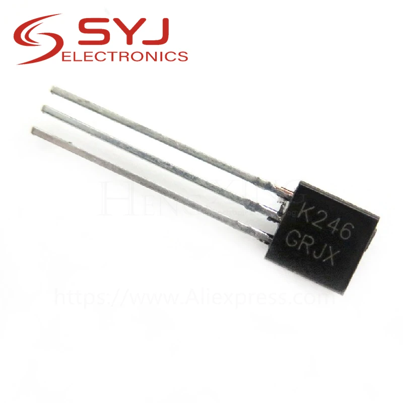 10 шт./лот 2SK246 2SK246-GR K246 TO-92 новый оригинальный в наличии на складе | Электронные