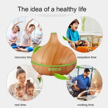 400ml Ultrasonic Aroma Diffuser Essential Oil Electric Air Humidifier Remote Control Mist Maker 7 Color LED Light for Home G8TC
400ml Ultrasonic Aroma Diffuser Essential Oil Electric Air Humidifier Remote Control Mist Maker 7 Color LED Light for Home G8TC