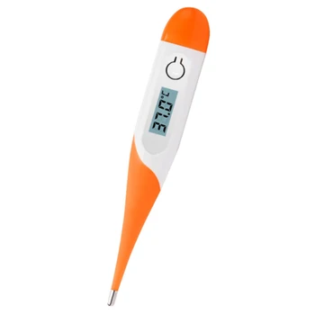 2PC Thermometer Soft Head Electronic LCD Baby Thermometer Kids Digital Body Temperature For Adult Fever Temperature Measuring
2PC Thermometer Soft Head Electronic LCD Baby Thermometer Kids Digital Body Temperature For Adult Fever Temperature Measuring