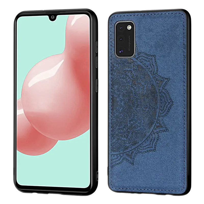 For SamSung Galaxy A41 Case Fashion Fabric Cloth Shockproof Back Cover For SamSung A41 A415F Soft Silicone Anti-fall Cover Case
For SamSung Galaxy A41 Case Fashion Fabric Cloth Shockproof Back Cover For SamSung A41 A415F Soft Silicone Anti-fall Cover Case