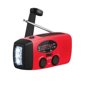 3 in1 Emergency Charger Hand Crank Generator Self-charge And Solar Power FM/AM Radio And A Powerful LED Flashlight
3 in1 Emergency Charger Hand Crank Generator Self-charge And Solar Power FM/AM Radio And A Powerful LED Flashlight