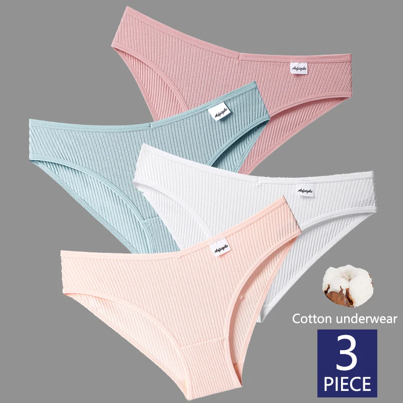 S-2XL Cotton Panties Female Underpants Sexy Panties for Women Briefs Underwear Plus Size Pantys Lingerie 3PCS/Set 8 Solid Color
S-2XL Cotton Panties Female Underpants Sexy Panties for Women Briefs Underwear Plus Size Pantys Lingerie 3PCS/Set 8 Solid Color