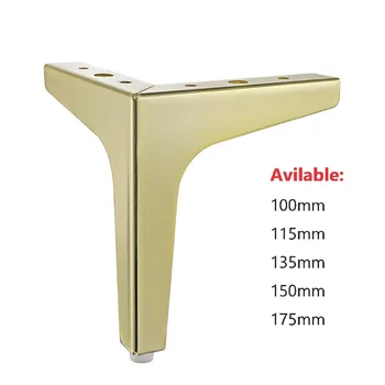 1 Set for 4 Pcs Golden Metal Furniture legs Cabinet feet Triangle shaped Sofa Legs Bed Table Feet Hardware Accessories 4 to 7 in
1 Set for 4 Pcs Golden Metal Furniture legs Cabinet feet Triangle shaped Sofa Legs Bed Table Feet Hardware Accessories 4 to 7 in