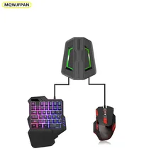 New One-Handed Mechanical Gaming Keyboard RGB Backlit Portable Mini Gaming Keypad Game Controller for PC PS4 Xbox IOS Gamer
New One-Handed Mechanical Gaming Keyboard RGB Backlit Portable Mini Gaming Keypad Game Controller for PC PS4 Xbox IOS Gamer