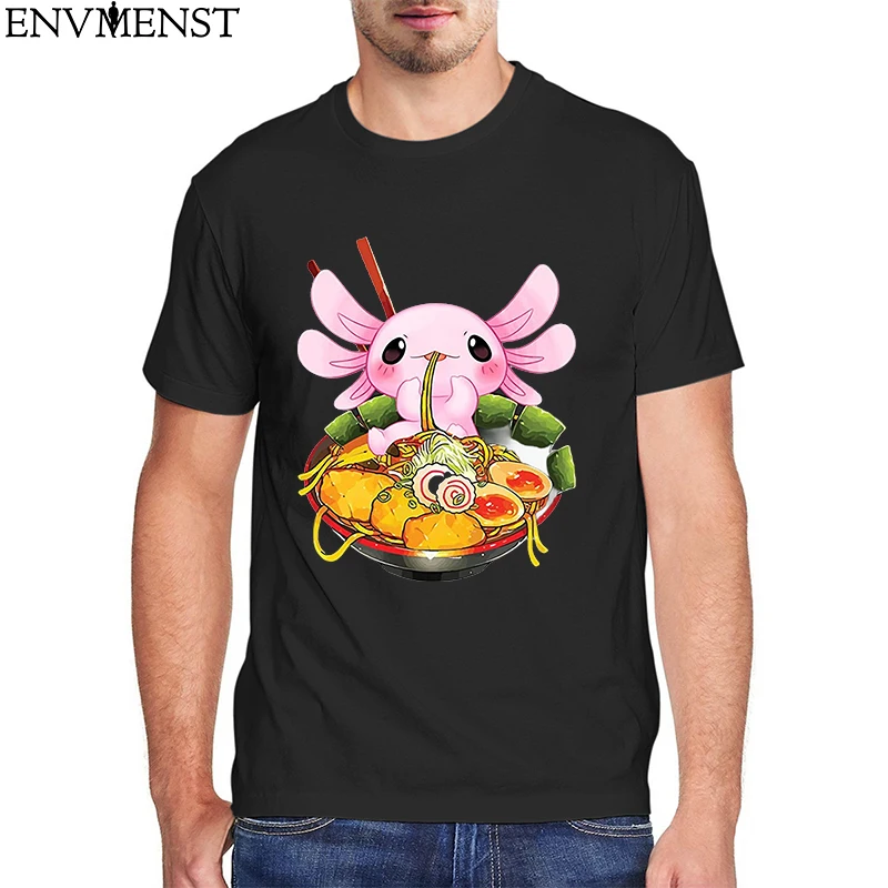 Snaxolotl Eating Japanese Ramen Kawaii Anime T Shirt Men Women Clothes Funny Cute Axolotl Lover T Shirt 100% Cotton Female Top
Snaxolotl Eating Japanese Ramen Kawaii Anime T Shirt Men Women Clothes Funny Cute Axolotl Lover T Shirt 100% Cotton Female Top