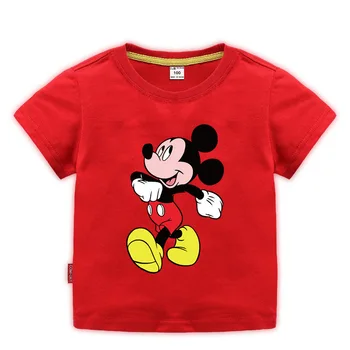 Disney 1 piece children's T-shirt Mickey print cute cartoon children's round neck cotton solid color home comfortable children's
Disney 1 piece children's T-shirt Mickey print cute cartoon children's round neck cotton solid color home comfortable children's