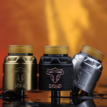 Original THC Tauren Solo RDA Atomizer 24mm Diameter 28 Micro Air Holes On Two Sides Fit THC Tauren Mech MOD vs Dead Rabbit V2
Original THC Tauren Solo RDA Atomizer 24mm Diameter 28 Micro Air Holes On Two Sides Fit THC Tauren Mech MOD vs Dead Rabbit V2