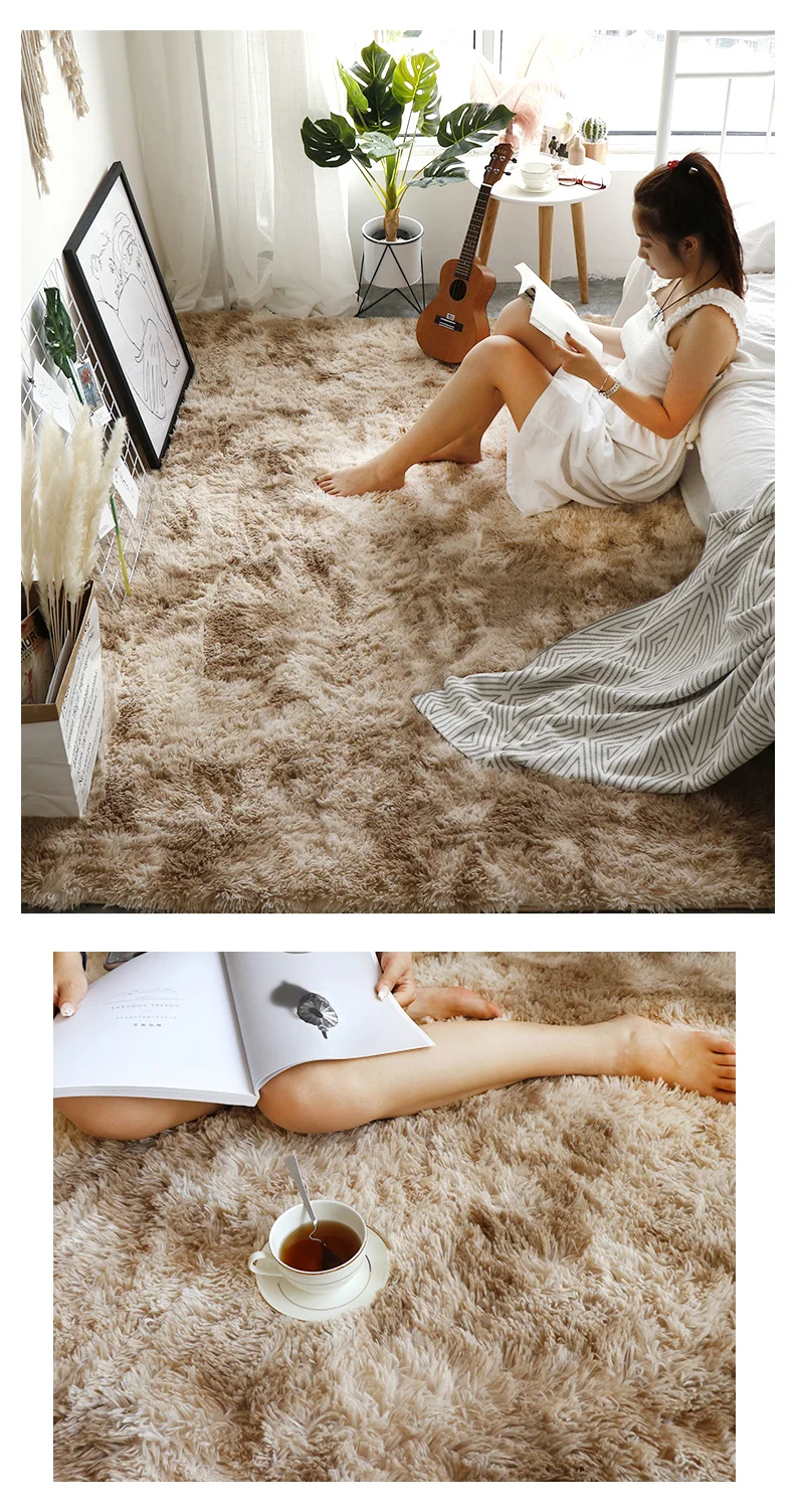 Generic Kids Carpet Girl Colors Carpets For Living Room Large Push Soft