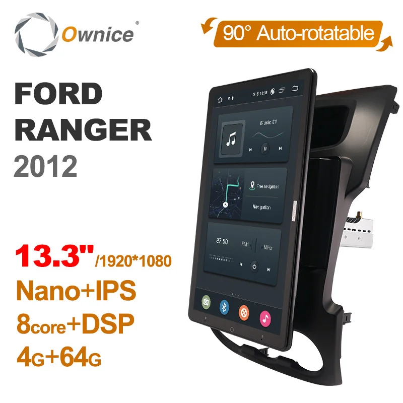 Автомагнитола Ownice для Ford RANGER 1920 Автомобильная Мультимедийная система на Android 1080 с